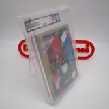 NOBUNAGA'S AMBITION - VGA GRADED 75 EX+/NM SILVER! NEW & Factory Sealed with Authentic H-Seam! (NES Nintendo)