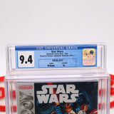 STAR WARS (The Original!) CGC GRADED 9.4 A+! NEW & Factory Sealed with Authentic H-Seam! (Game Boy Original)