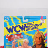 RIC FLAIR - AFA GRADED 75 EX+/NM SERIES 3 - NEW Authentic & Factory Sealed! (MOC Vintage 1994 WCW TOYMAKERS FIGURE)