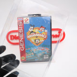 ANIMANIACS - NEW & Factory Sealed CLAMSHELL with Authentic V-Overlap Seam! (Sega Genesis)