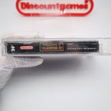 WIZARDS & WARRIORS III 3: KUROS - VISIONS OF POWER - VGA GRADED 80 NM SILVER! NEW & Factory Sealed with Authentic V-Overlap Seam! (NES Nintendo)