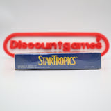 STARTROPICS / STAR TROPICS 1 - NEW & Factory Sealed with Authentic H-Seam! (NES Nintendo)