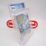 STAR WARS: THE CLONE WARS LIGHTSABER DUELS - CGC GRADED 9.4 A+! NEW & Factory Sealed! (Nintendo Wii)