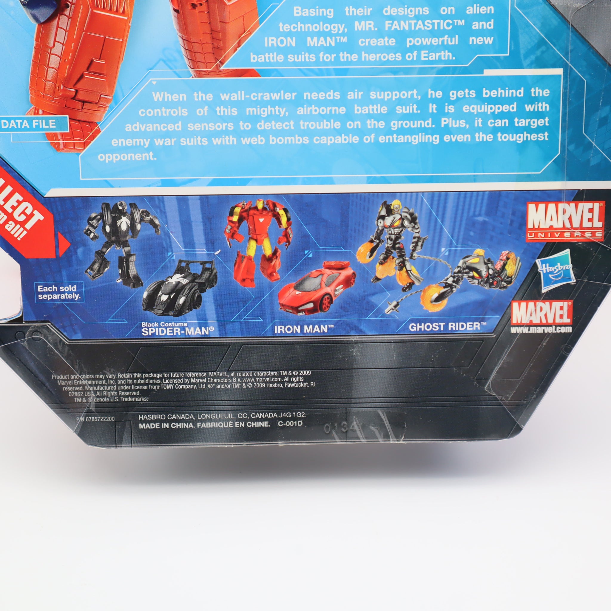 HELICOPTER TO SPIDER-MAN / SPIDERMAN - MARVEL TRANSFORMERS