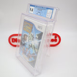 STAR WARS: THE CLONE WARS LIGHTSABER DUELS - CGC GRADED 9.4 A+! NEW & Factory Sealed! (Nintendo Wii)