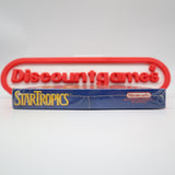 STARTROPICS / STAR TROPICS 1 - NEW & Factory Sealed with Authentic H-Seam! (NES Nintendo)