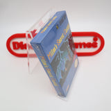 MILON'S SECRET CASTLE with ROUND SOQ! NEW & Factory Sealed with Authentic H-Seam! (NES Nintendo)