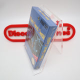 MILON'S SECRET CASTLE with ROUND SOQ! NEW & Factory Sealed with Authentic H-Seam! (NES Nintendo)