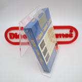 MILON'S SECRET CASTLE with ROUND SOQ! NEW & Factory Sealed with Authentic H-Seam! (NES Nintendo)