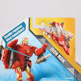FIGHTER JET TO IRON MAN - MARVEL TRANSFORMERS CROSSOVERS FIGURE - NEW Authentic & Factory Sealed!