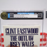 CLINT EASTWOOD: THE OUTLAW JOSEY WALES - IGS GRADED 8.5 BOX & 8.5 SEAL! NEW & Factory Sealed! (VHS)