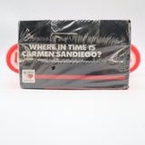 WHERE IN TIME IS CARMEN SANDIEGO? - NEW & Factory Sealed with Authentic V-Seam! (SNES Super Nintendo)