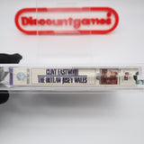 CLINT EASTWOOD: THE OUTLAW JOSEY WALES - IGS GRADED 8.5 BOX & 8.5 SEAL! NEW & Factory Sealed! (VHS)