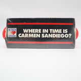 WHERE IN TIME IS CARMEN SANDIEGO? - NEW & Factory Sealed with Authentic V-Seam! (SNES Super Nintendo)