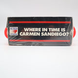 WHERE IN TIME IS CARMEN SANDIEGO? - NEW & Factory Sealed with Authentic V-Seam! (SNES Super Nintendo)