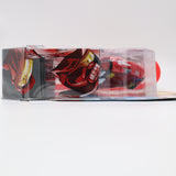 RACE CAR TO IRON MAN - MARVEL TRANSFORMERS CROSSOVERS FIGURE - NEW Authentic & Factory Sealed!