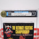 UFC THE ULTIMATE FIGHTING CHAMPIONSHIP: THE BRAWL IN BUFFALO - IGS GRADED 8.5 BOX & 9.0 SEAL! NEW & Factory Sealed with Authentic H-Overlap Seam! (VHS)