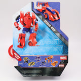 RACE CAR TO SPIDER-MAN / SPIDERMAN - MARVEL TRANSFORMERS CROSSOVERS FIGURE - NEW Authentic & Factory Sealed!