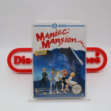 MANIAC MANSION (Spanish Version) - NEW & Factory Sealed with Distributor Seal! (NES Nintendo)