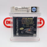 STAR WARS REBEL ASSAULT II 2: THE HIDDEN EMPIRE - WATA GRADED 9.6 B+! NEW & Factory Sealed! (PS1 PlayStation 1)