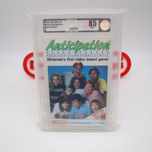 ANTICIPATION - VGA GRADED 85 NM+ SILVER! NEW & Factory Sealed with Authentic H-Seam! (NES Nintendo)