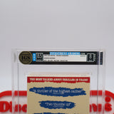 HIDDEN AGENDA (PROMO SCREENER!) IGS GRADED 8.5 BOX & 8 SEAL! NEW & Factory Sealed with Authentic V-Overlap Seam! (VHS)