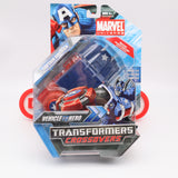 ARMORED 4X4 HUMVEE TO CAPTAIN AMERICA - MARVEL TRANSFORMERS CROSSOVERS FIGURE - NEW Authentic & Factory Sealed!
