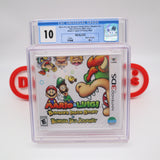 MARIO & LUIGI: BOWSER'S INSIDE STORY + BOWSER JR'S STORY - HIGHEST/PERFECT GRADED CGC 10 A++! NEW & Factory Sealed! (Nintendo 3DS)