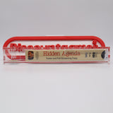 HIDDEN AGENDA (PROMO SCREENER!) IGS GRADED 8.5 BOX & 8 SEAL! NEW & Factory Sealed with Authentic V-Overlap Seam! (VHS)