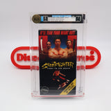 SHOOTFIGHTER: FIGHT TO THE DEATH (PROMO SCREENER VARIANT!) IGS GRADED 8 BOX & 7 SEAL! NEW & Factory Sealed with Authentic V-Overlap Seam! (VHS)