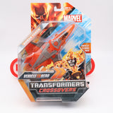 FIGHTER JET TO  HUMAN TORCH - MARVEL TRANSFORMERS CROSSOVERS FIGURE - NEW Authentic & Factory Sealed!