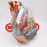 FIGHTER JET TO  HUMAN TORCH - MARVEL TRANSFORMERS CROSSOVERS FIGURE - NEW Authentic & Factory Sealed!