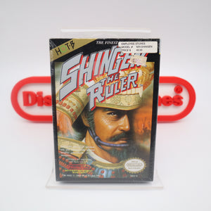 SHINGEN THE RULER - NEW & Factory Sealed with Authentic H-Seam! (NES Nintendo)