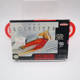 DISNEY'S THE ROCKETEER - NEW & Factory Sealed with Authentic V-Seam! (SNES Super Nintendo)