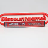 WIMBLEDON CHAMPIONSHIP TENNIS - CASE FRESH COPY of a POP 0 GAME! NEW & Factory Sealed with Authentic Tube Seal! (Sega Genesis)