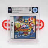 MEGAMAN / MEGA MAN BATTLE NETWORK 5: DOUBLE TEAM DS - PERFECT/HIGHEST GRADED WATA 10 A++! NEW & Factory Sealed! (Nintendo DS)