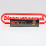 SIM CITY / SIMCITY (THE ORIGINAL!) NEW & Factory Sealed with Authentic V-Seam! (SNES Super Nintendo)