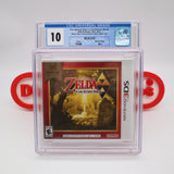 THE LEGEND OF ZELDA: A LINK BETWEEN WORLDS - HIGHEST/PERFECT GRADED CGC 10 A++! NEW & Factory Sealed! (Nintendo 3DS)