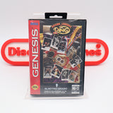 BOXING LEGENDS OF THE RING - CASE-FRESH COPY! NEW & Factory Sealed with Authentic Tube Seal! (Sega Genesis)