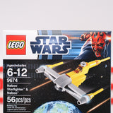 NABOO STARFIGHTER & NABOO #9674 - NEW Authentic & Factory Sealed! (LEGO STAR WARS PLANET & VEHICLE SERIES 1)