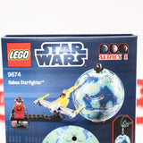 NABOO STARFIGHTER & NABOO #9674 - NEW Authentic & Factory Sealed! (LEGO STAR WARS PLANET & VEHICLE SERIES 1)