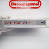 SUPER HUEY - WATA GRADED X9.0 A+! NEW & Factory Sealed! (Atari 7800)