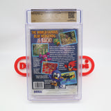 SONIC THE HEDGEHOG: SONIC 3D / 3-D BLAST - CGC PEDIGREEE GRADED 9.2 A+! NEW & Factory Sealed! (Sega Saturn)