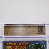 SONIC THE HEDGEHOG: SONIC 3D / 3-D BLAST - CGC PEDIGREEE GRADED 9.2 A+! NEW & Factory Sealed! (Sega Saturn)