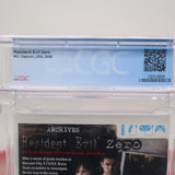 RESIDENT EVIL ZERO 0 - CGC GRADED 9.8 A++! NEW & Factory Sealed! (Nintendo Wii)