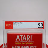 MATH GRAN PRIX / MATHEMATICS GRAND PRIX - PSA/WATA GRADED 9.0 A+! NEW & Factory Sealed! (Atari 2600)
