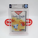BLADE EAGLE 3-D 3D - WATA GRADED 9.8 A+! NEW & Factory Sealed! (SMS / Sega Master System)