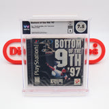 BOTTOM OF THE 9TH '97 1997 MLB BASEBALL - WATA GRADED 7.5 A! NEW & Factory Sealed! (PS1 PlayStation 1)