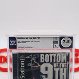 BOTTOM OF THE 9TH '97 1997 MLB BASEBALL - WATA GRADED 7.5 A! NEW & Factory Sealed! (PS1 PlayStation 1)