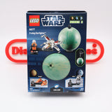 X-WING STARFIGHTER & YAVIN 4 #9677 - NEW Authentic & Factory Sealed! (LEGO STAR WARS PLANET & VEHICLE SERIES 2)